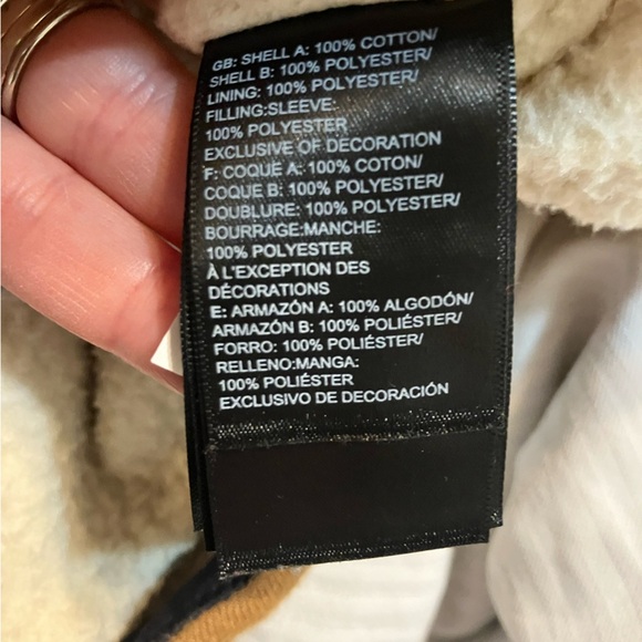 The North Face XL Campshire Tan Button Up Fleece Lined Shirt Jacket - Picture 5 of 9